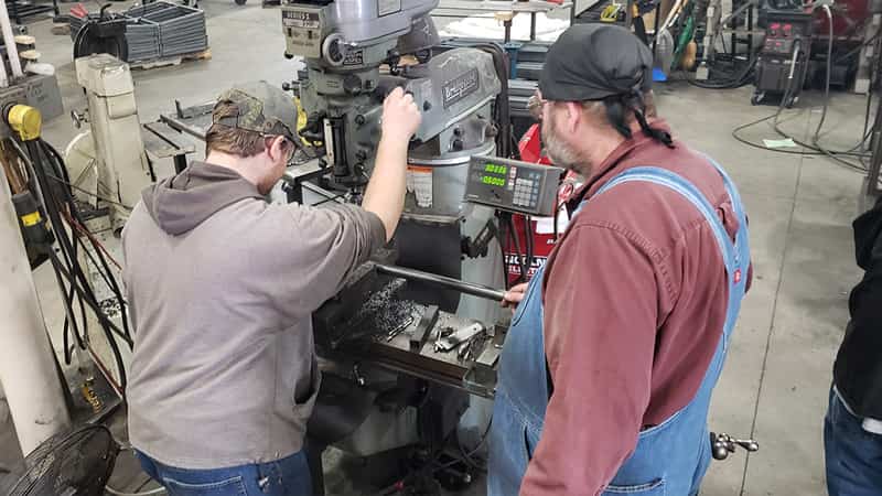 GPS program student receives workforce experience at Hy-Brid Lifts' West Bend facility
