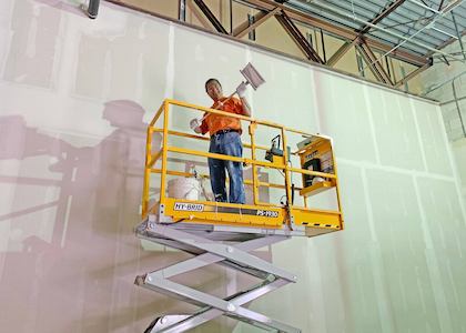 Scissor Lifts for Drywall
