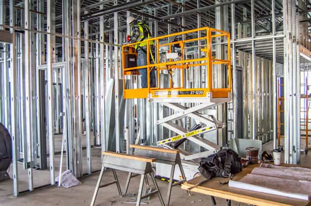 Zero Turn lifts offer increased safety and security for working at height