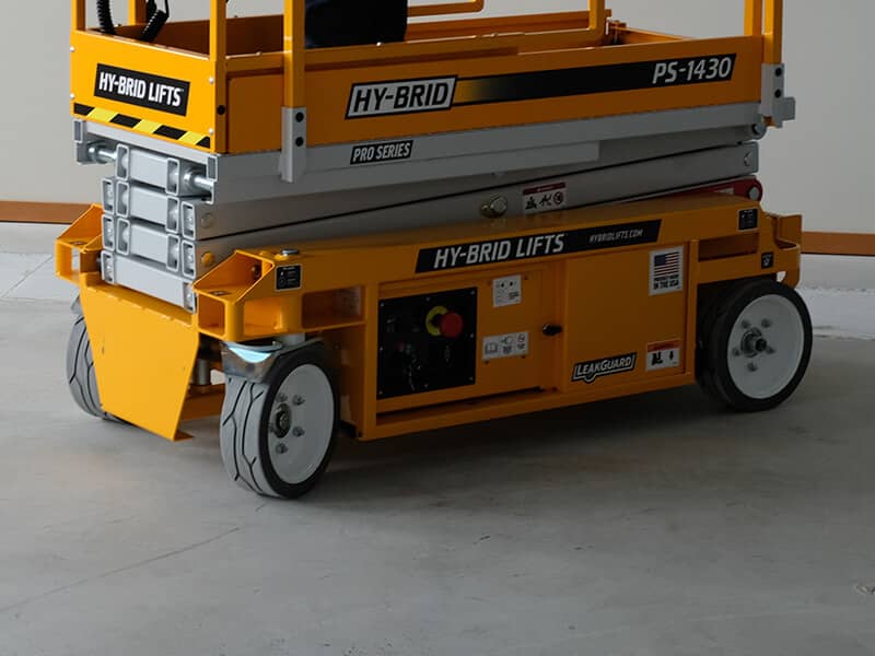 PS-1430 Scissor Lift Electric Drive and Steer