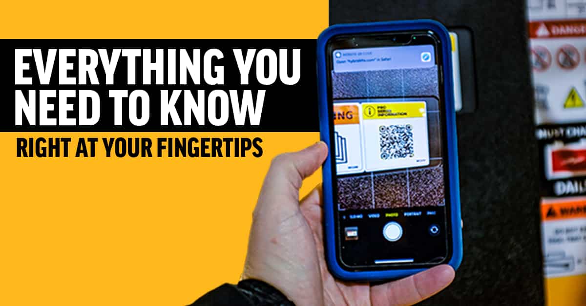 Scissor Lift QR Codes HyBrid Lifts