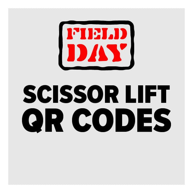 Scissor Lift QR Codes